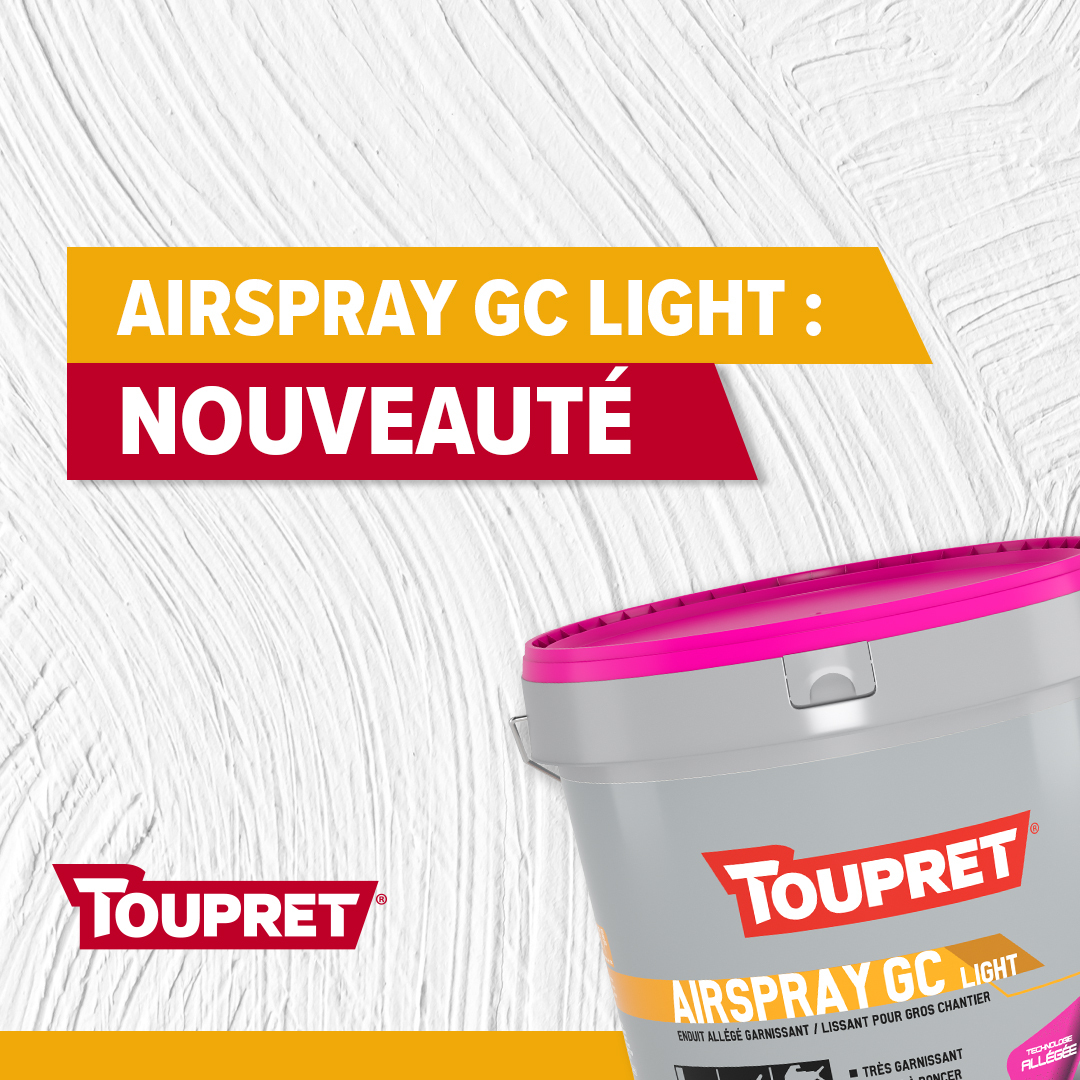 TOUPRET présente l'AIRSPRAY® GC LIGHT