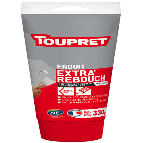 TOUPRET - Toupret Enduit pour lisser pâte pot 4 kg - Enduit de