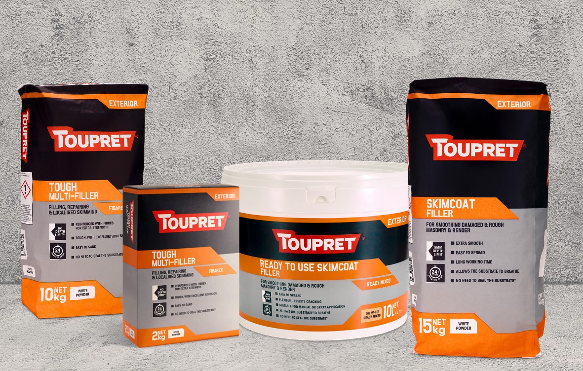 Toupret adds to its exterior surfaces range