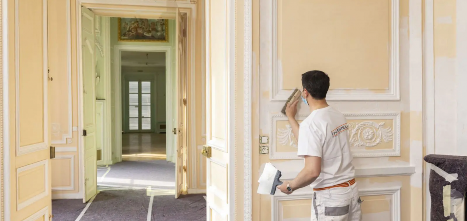 Rénovation au château du Val de Saint-Germain-en-Laye (78)