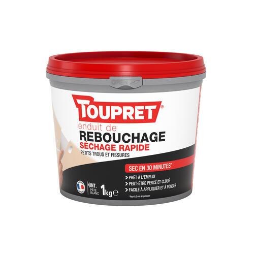 Enduit de Rebouchage pâte séchage rapide