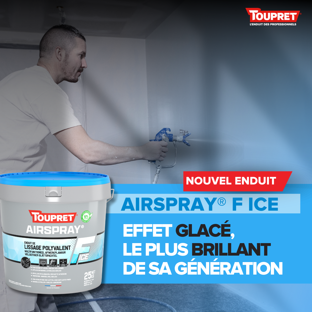 Nouveauté AIRSPRAY F ICE 2024