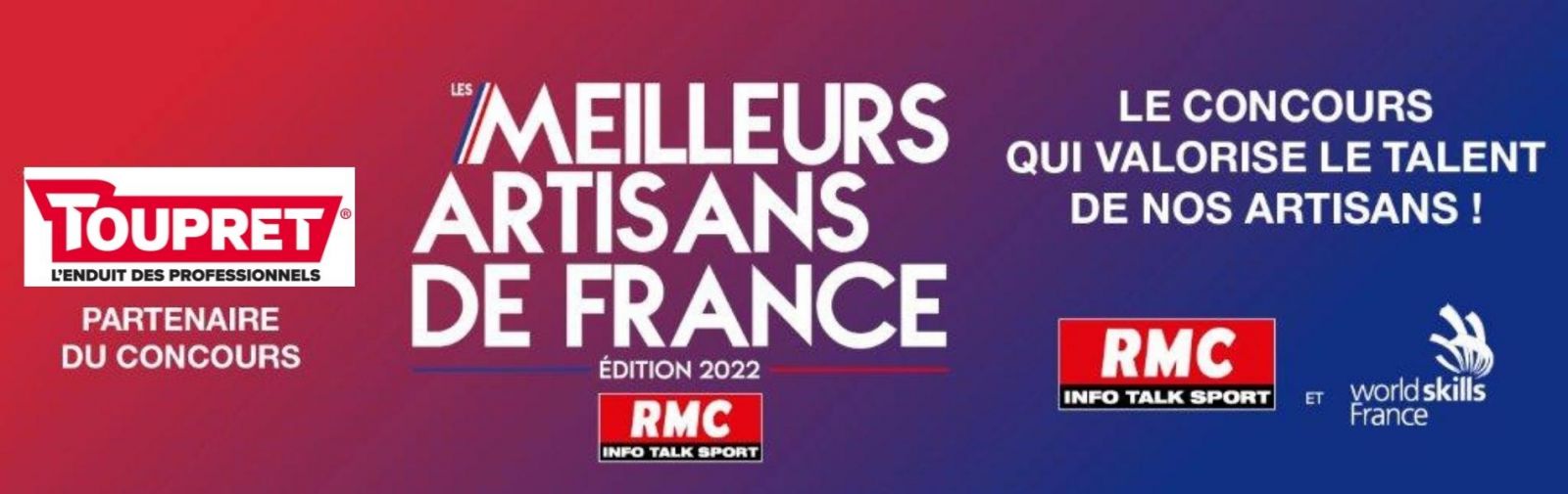 Concours Meilleurs Artisans de France RMS et Toupret