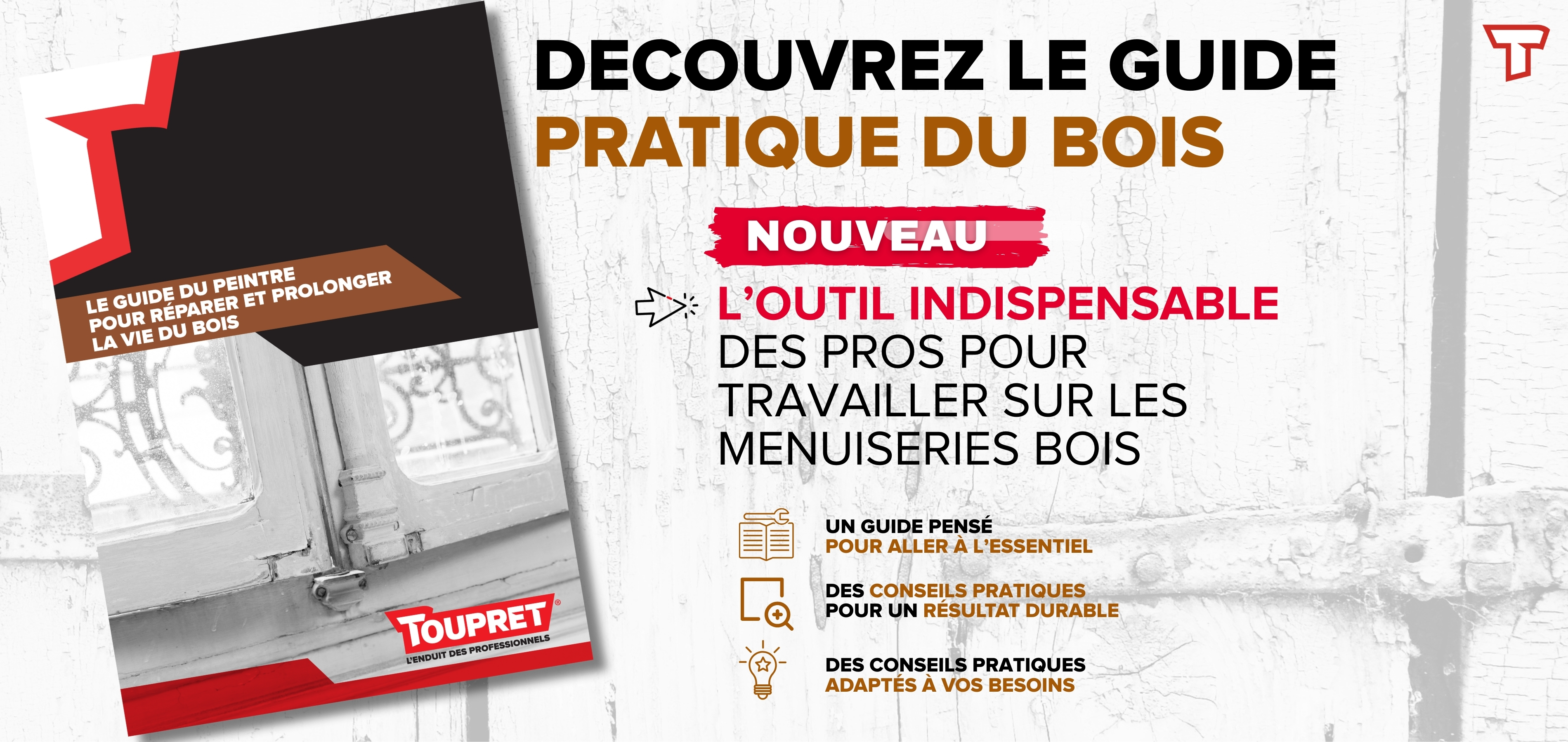 LE GUIDE DU PEINTRE POUR RÉPARER ET PROLONGER LA VIE DU BOIS