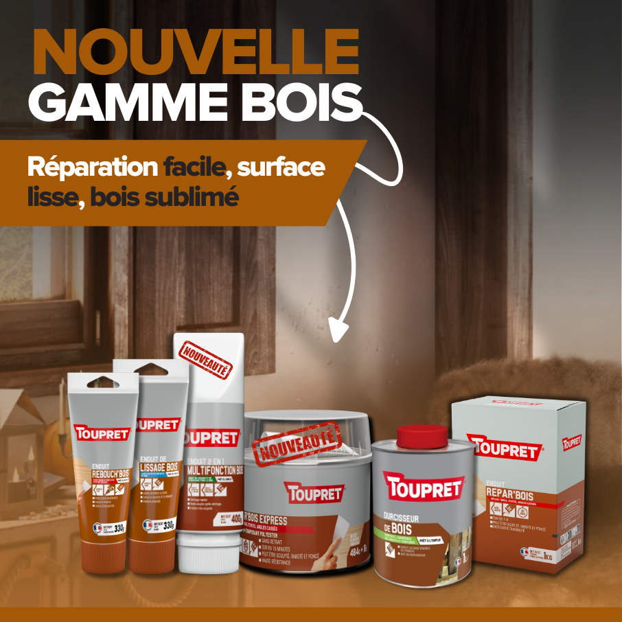 Nouvelle gamme bois TOUPRET 2024