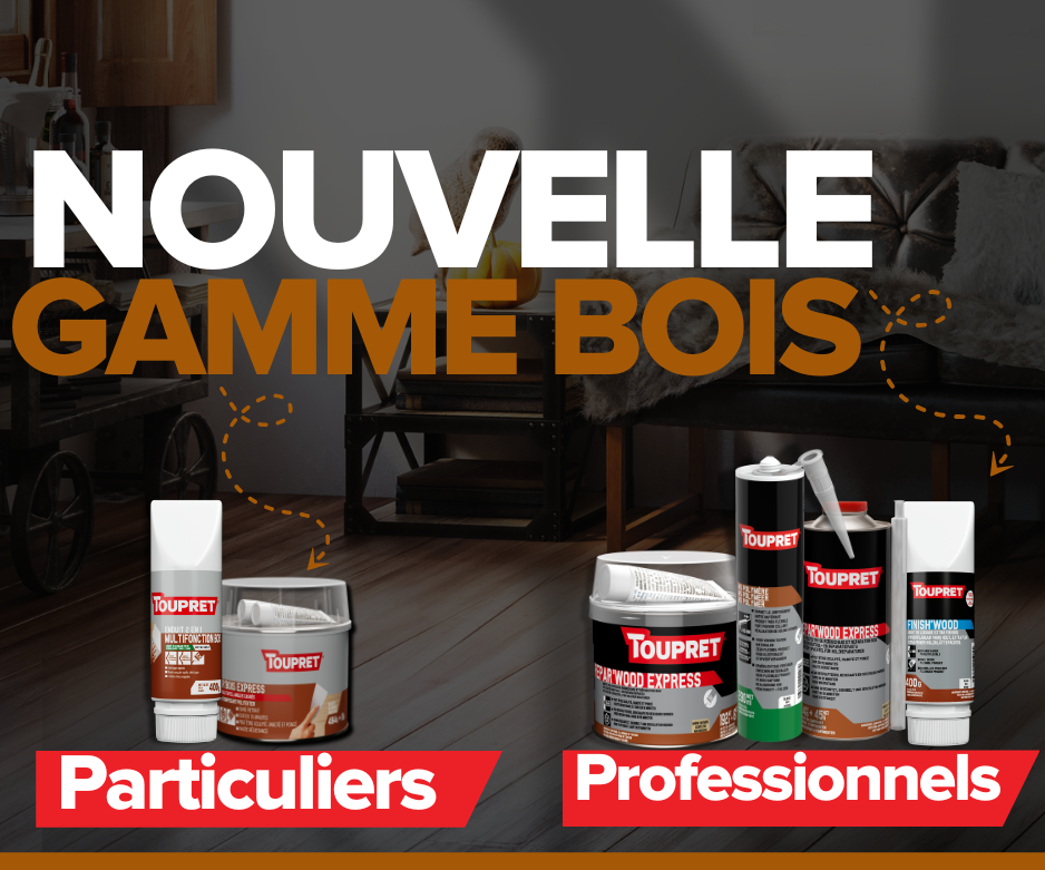 Nouvelle gamme bois TOUPRET 2024