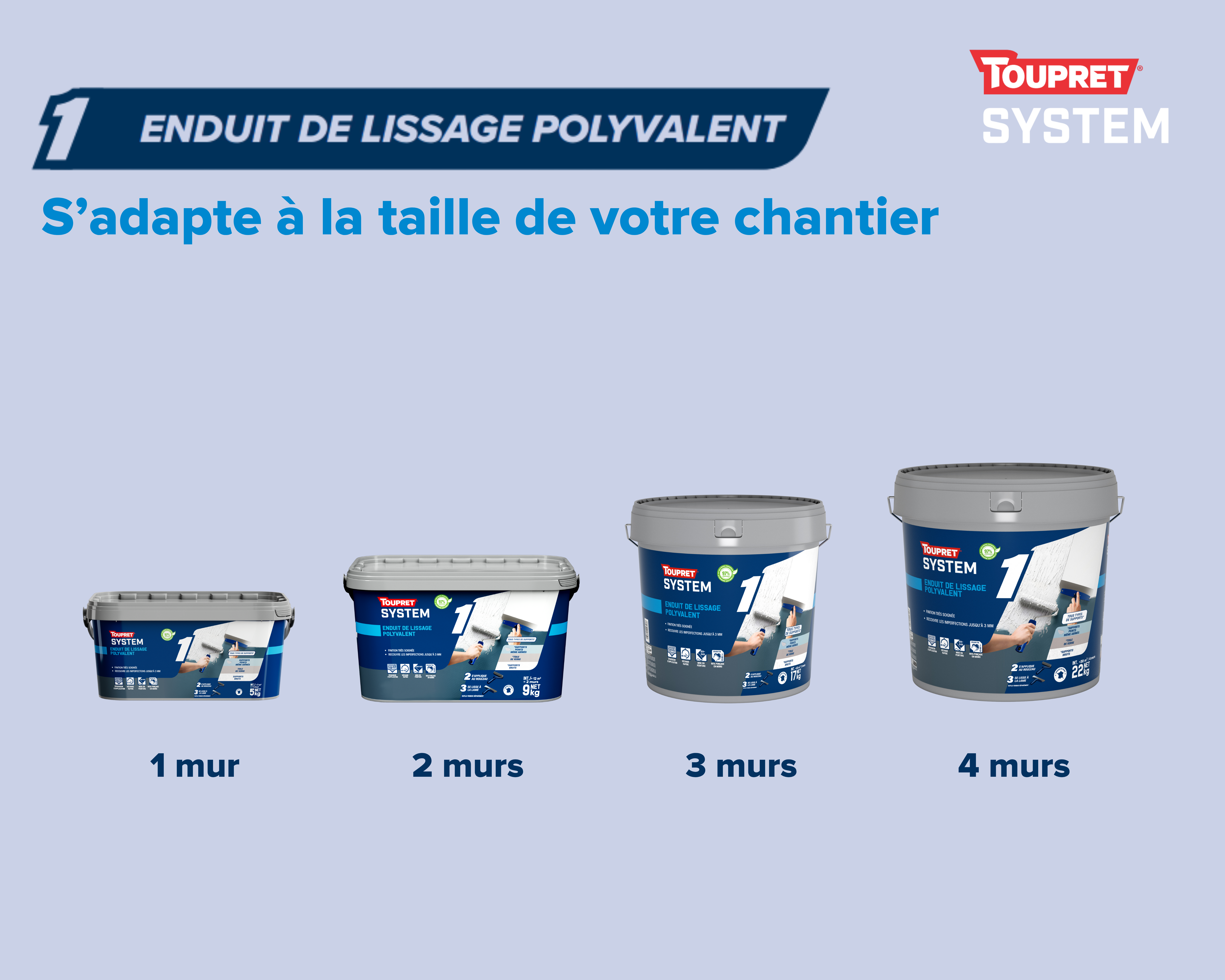 TOUPRET SYSTEM ENDUITS POLYVALENT