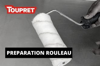 Comment préparer votre rouleau avant de peindre ?