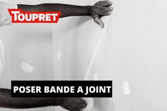 Comment poser une bande à joint ?