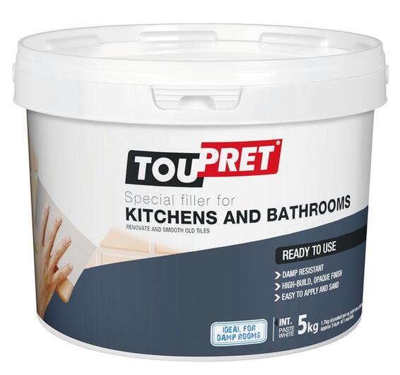 SPECIAL FILLER FOR KITCHENS AND BATHROOMS