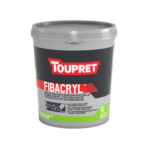 FIBACRYL® ELASTISCHER FÜLLSTOFF ZUR RISSBEHANDLUNG