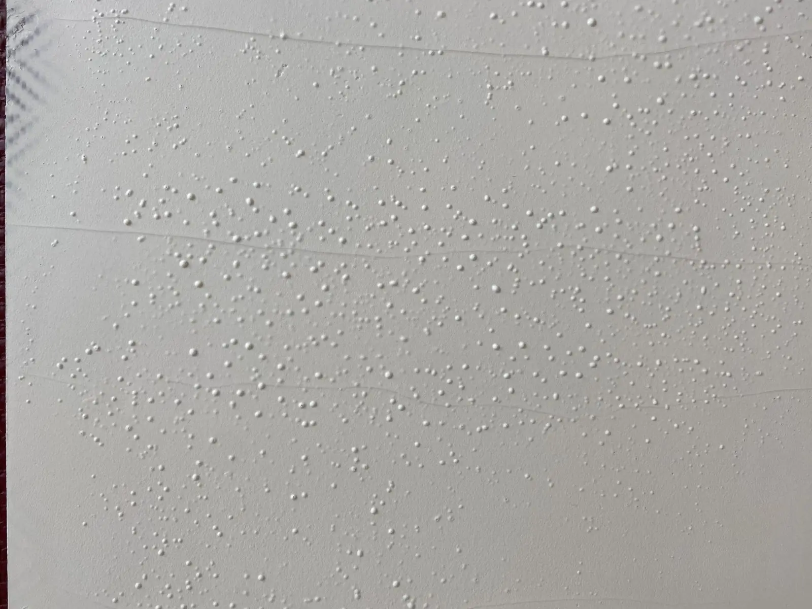 Warum bildet mein Spachtel Blasen?